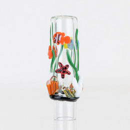 Small Glass Upstem (Straight) Under the Sea