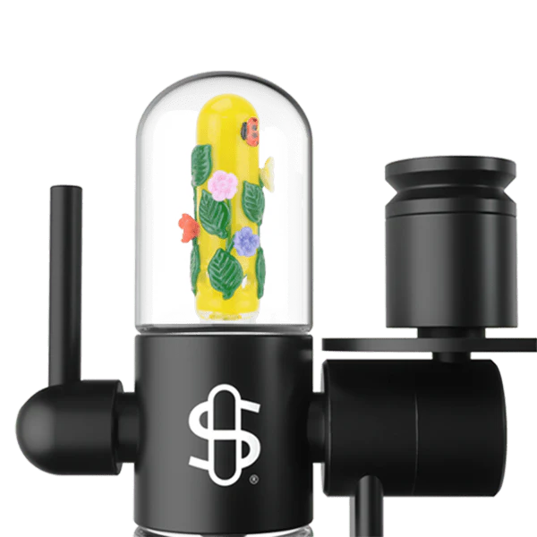 Small Glass Upstem (Percolated) Garden Variety Collection