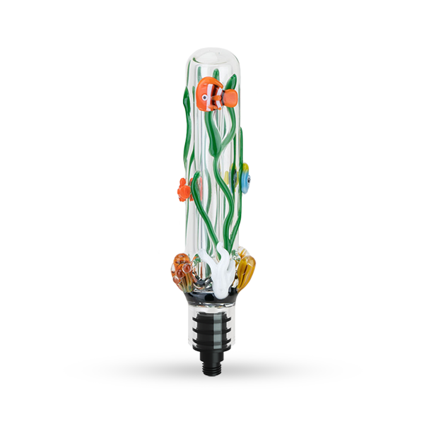 Large Glass Upstem (Percolated) Under the Sea