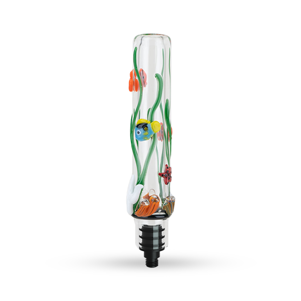 Large Glass Upstem (Straight) Under the Sea