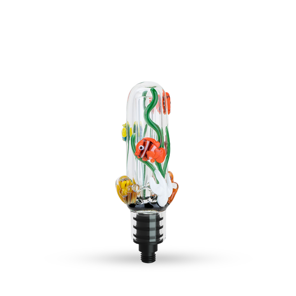 Small Glass Upstem (Percolated) Under the Sea