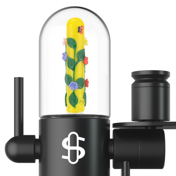 Large Glass Upstem (Percolated) Garden Variety Collection