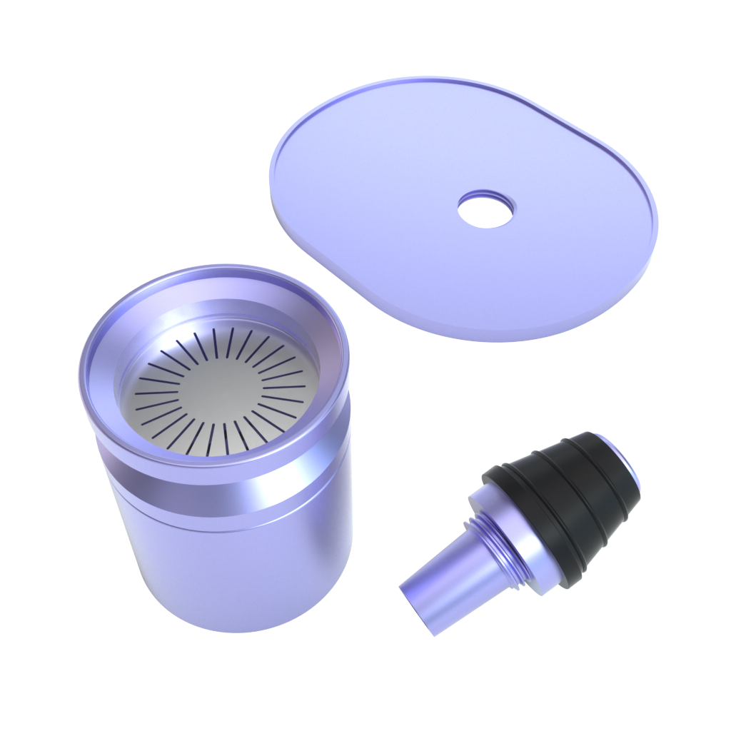 Khalifa x Stündenglass Gravity Infuser - Violet Sky / Mints