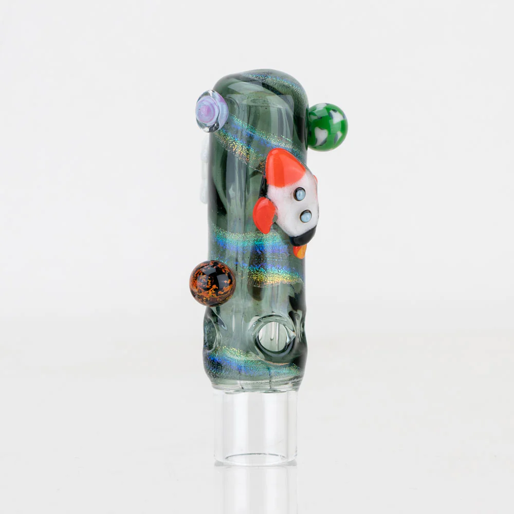 Small Glass Upstem (Percolated) Across the Universe