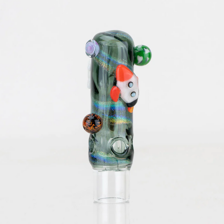 Small Glass Upstem (Percolated) Across the Universe