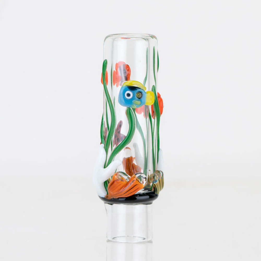 Small Glass Upstem (Straight) Under the Sea