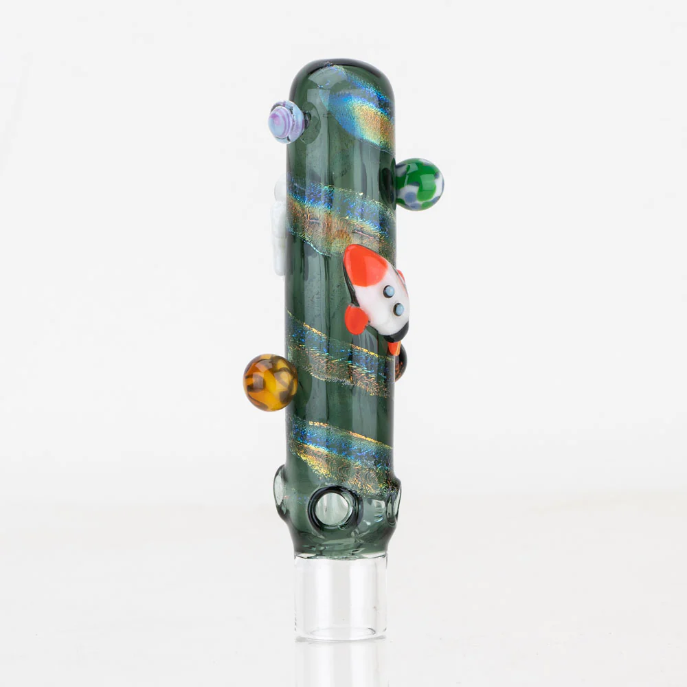 Large Glass Upstem (Percolated) Across the Universe