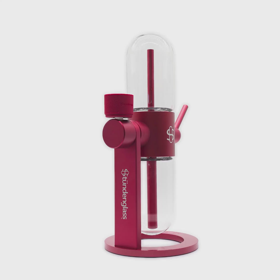Stundenglass Gravity Infuser - V3 - Velvet Burgundy
