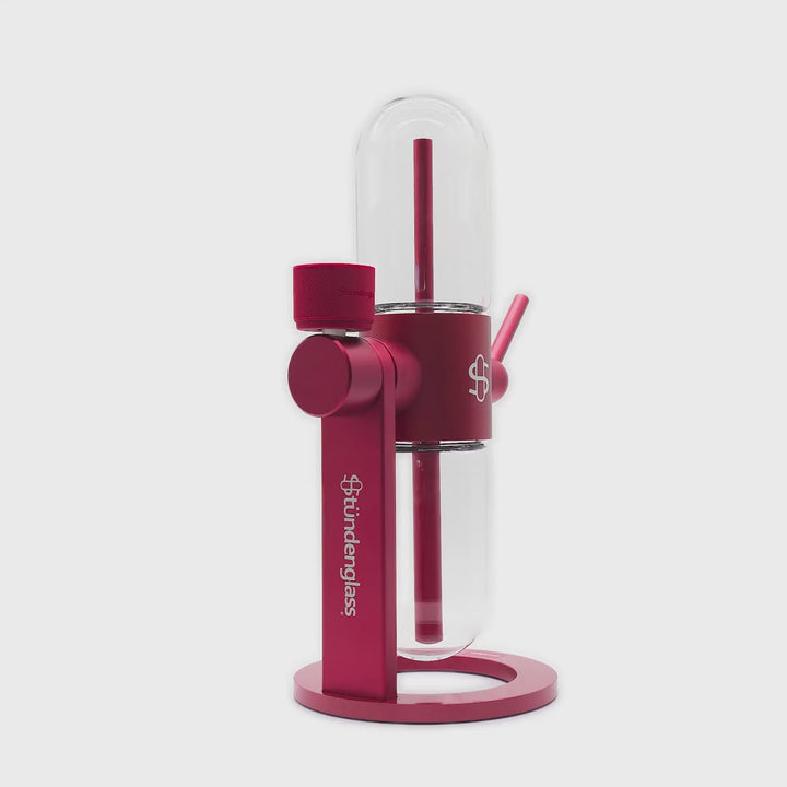 Stundenglass Gravity Infuser - V3 - Velvet Burgundy