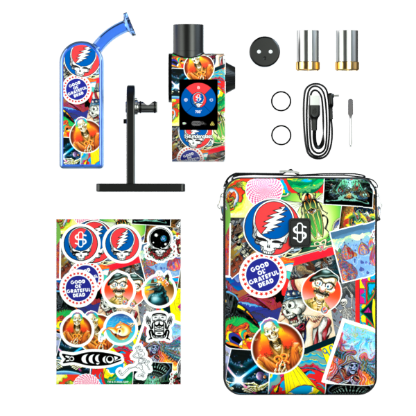Grateful Dead Modul + Dok Deluxe Travel Set - Legacy Patchwork