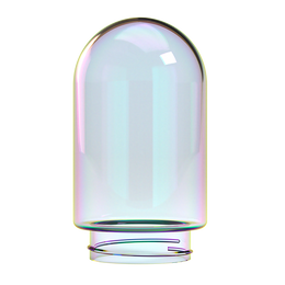 Single Bubble Glass Globe (Large)